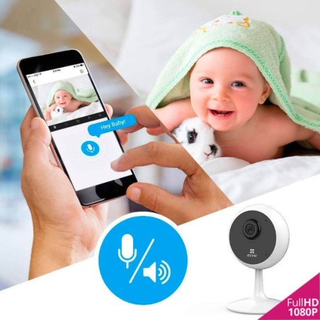 EZVIZ C1C-B Cámara de Seguridad con Wi-Fi 1080p 