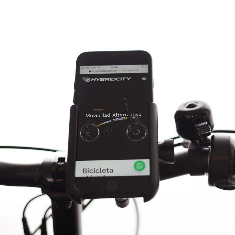 Portacelular Aluminio Hybridcity Big titanium 