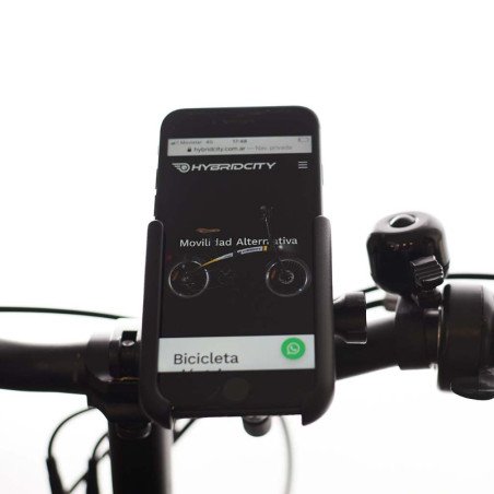 Portacelular Aluminio Hybridcity Big titanium 