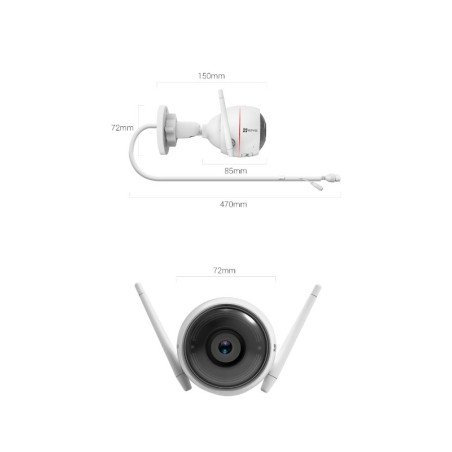 EZVIZ C3W Cámara para Exterior Wi-Fi 1080p