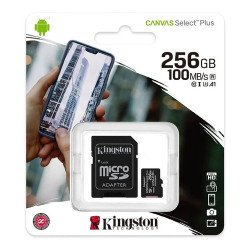 Tarjeta Micro SD 256GB KINGSTON CANVAS 