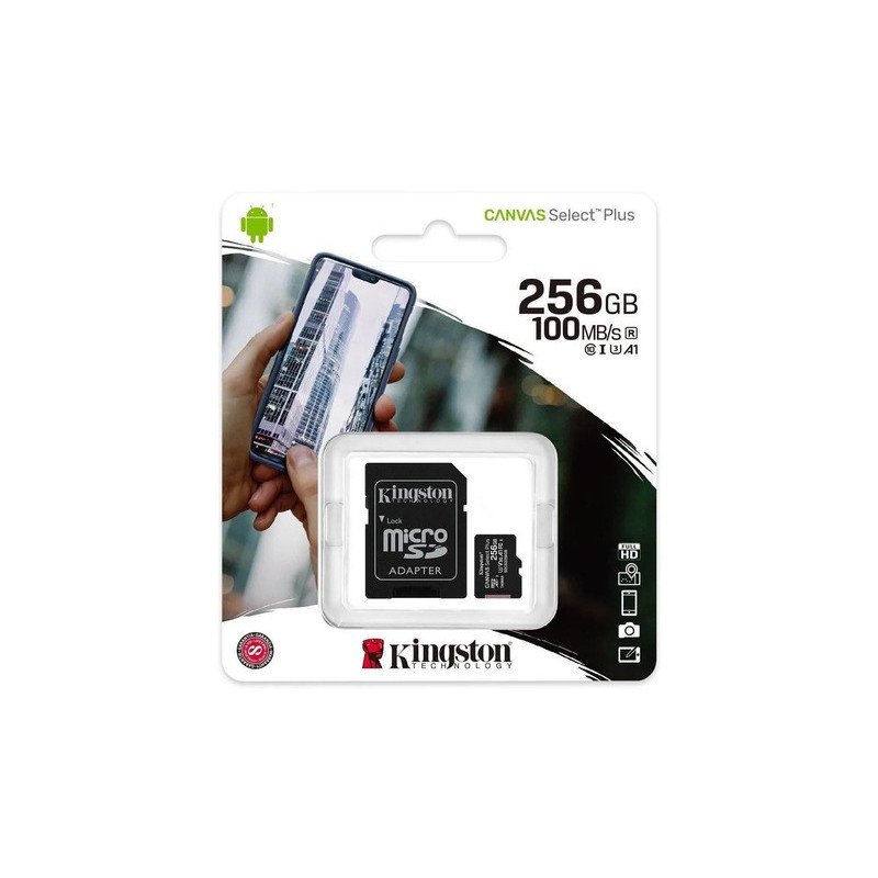 Tarjeta Micro SD 256GB KINGSTON CANVAS 