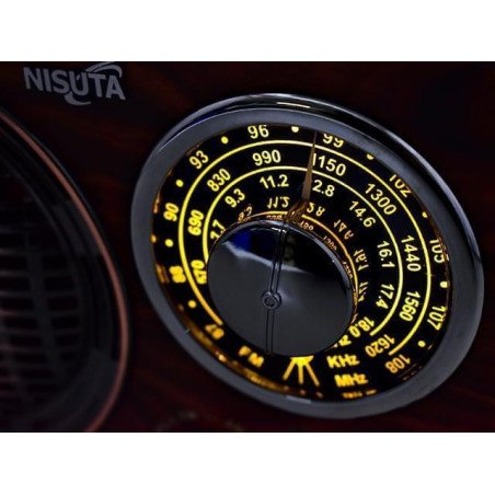 Radio AM/FM Vintage NISUTA RV17 