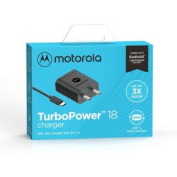 Cargador Micro USB MOTOROLA Original 18W con QC 3.0 2