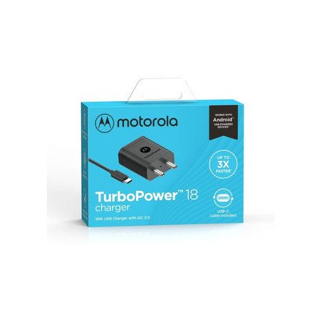 Cargador Micro USB MOTOROLA Original 18W con QC 3.0
