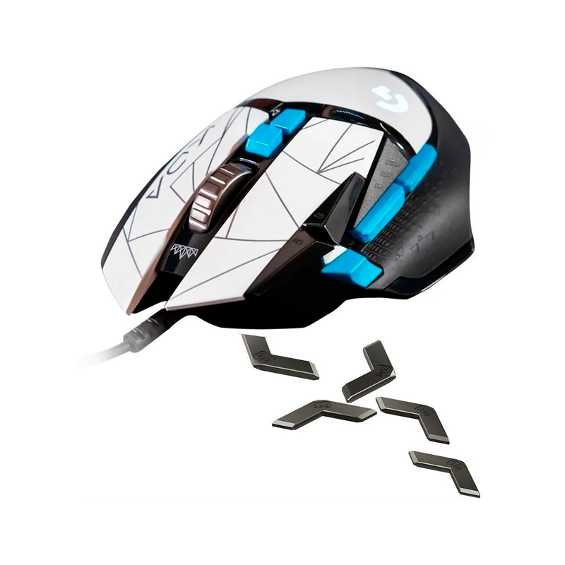 LOGITECH G502 KDA 2.0 Blanco Hero Mouse Gamer