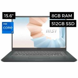 Notebook MSI modern 15.6" A11MU-653 I7 1195G7 - 512ssd - 8ram 
