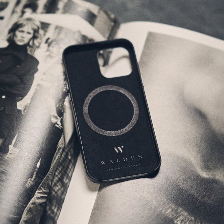 WALDEN IPHONE 14 Leather Bosco + magsafe  