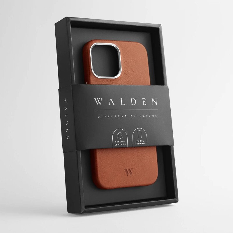 WALDEN IPHONE 12 Pro Max Leather Terra + magsafe 