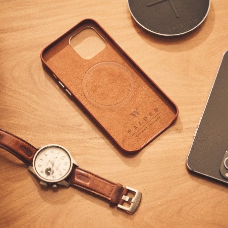 WALDEN IPHONE 12 Pro Max Leather Terra + magsafe 