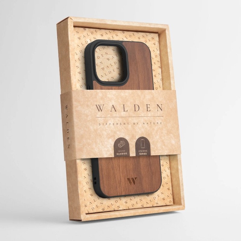 WALDEN IPHONE 12 Pro Max Bamboo Walnut + magsafe 