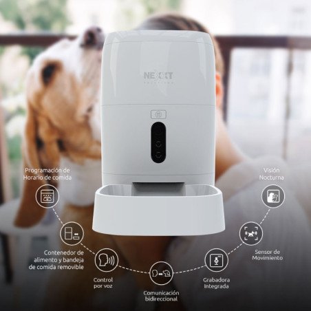 Dispensador Inteligente de alimento para mascotas NEXXT NHA-P610