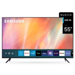 Smart TV SAMSUNG 55" 4K UHD AU7000 