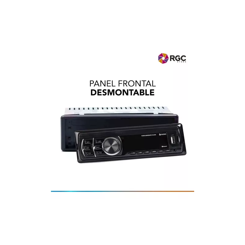 Estereo BT/FM/USB/AUX SUONO INF002 Desmontable