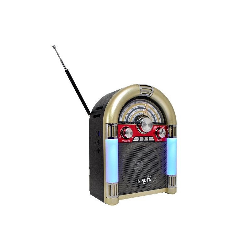 Parlante Azultooth Vintage NISUTA RV20