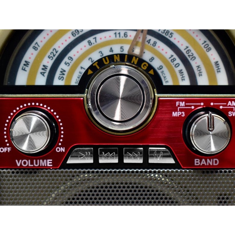 Parlante Azultooth Vintage NISUTA RV20