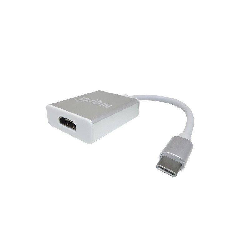 Conversor USB-C a HDMI 4K NISUTA NSUSBCHD