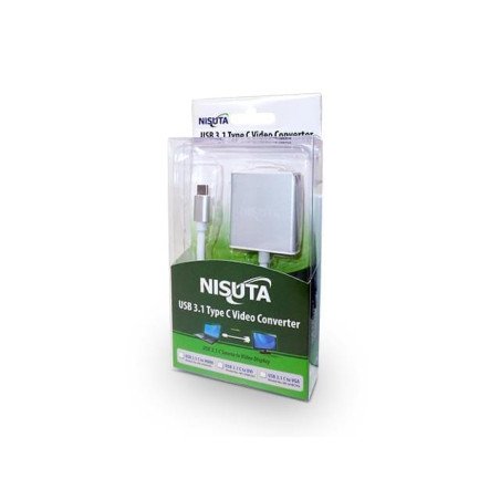 Conversor USB-C a HDMI 4K NISUTA NSUSBCHD