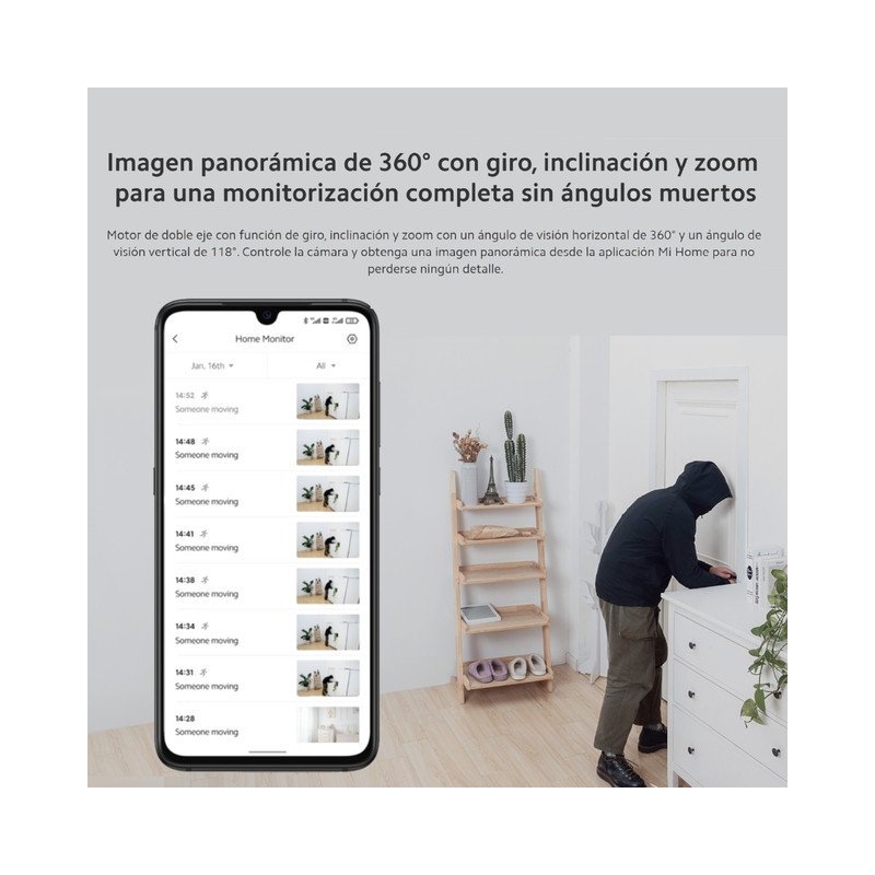 XIAOMI Mi Home Camera 360º 2K Pro Cámara de Seguridad 