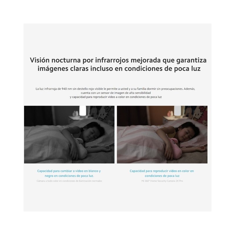 XIAOMI Mi Home Camera 360º 2K Pro Cámara de Seguridad 