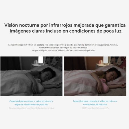 XIAOMI Mi Home Camera 360º 2K Pro Cámara de Seguridad 