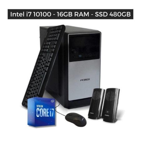 PC Armada INTEL I7 10100 - 16GB RAM - SSD480 - Win 11 PCBOX 