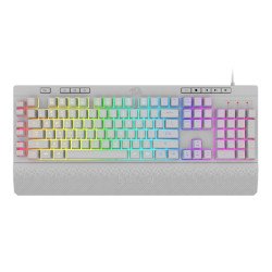 REDRAGON Shiva K512W RGB Blanco Teclado Gamer 