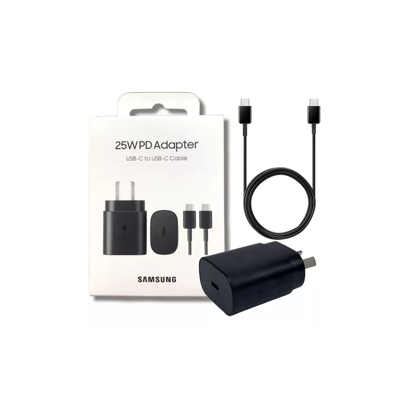 Cargador SAMSUNG Original 25W Tipo C con cable