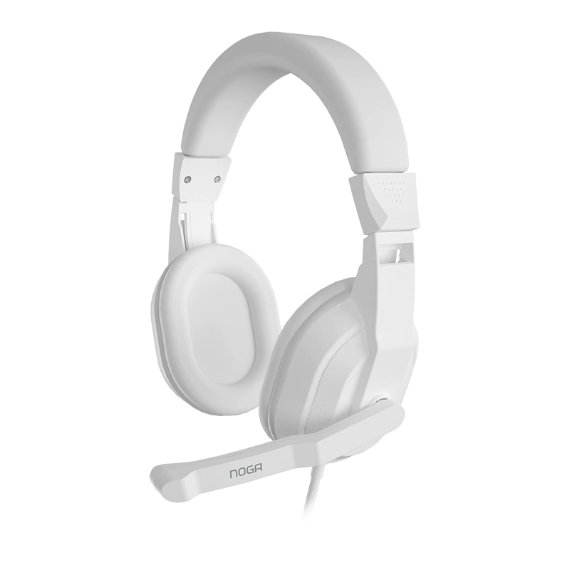 Combo Gamer 4 en 1 Kit NOGA NKB-413 blanco