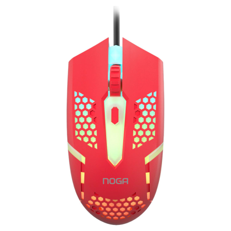 Combo Gamer 4 en 1 Kit NOGA NKB-413 Rojo