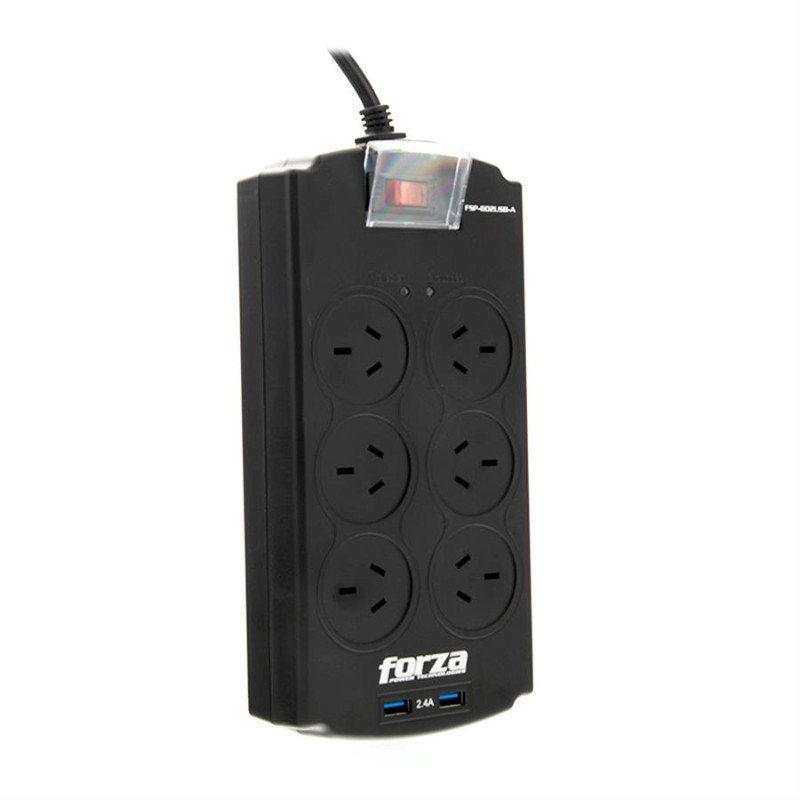 Protector de voltaje FORZA FSP-602USB-A 220V 