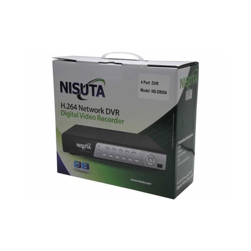 DVR de 4 puertos con Audio NISUTA NSD8004