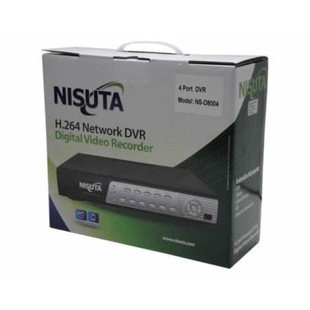 DVR de 4 puertos con Audio NISUTA NSD8004