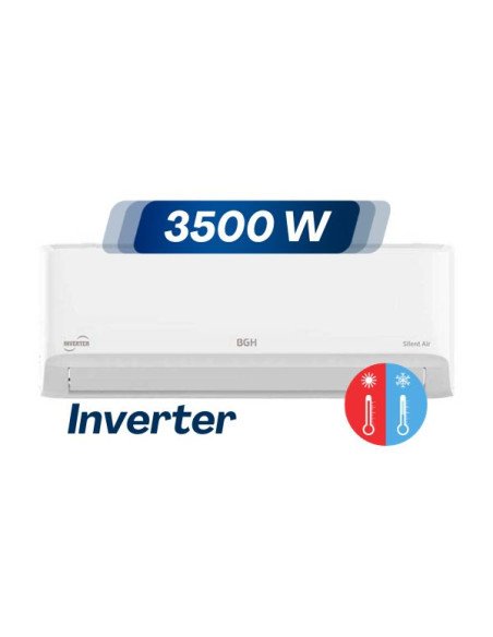 Aire Acondicionado BGH 3500W FC Inverter (BSI35WCGT)
