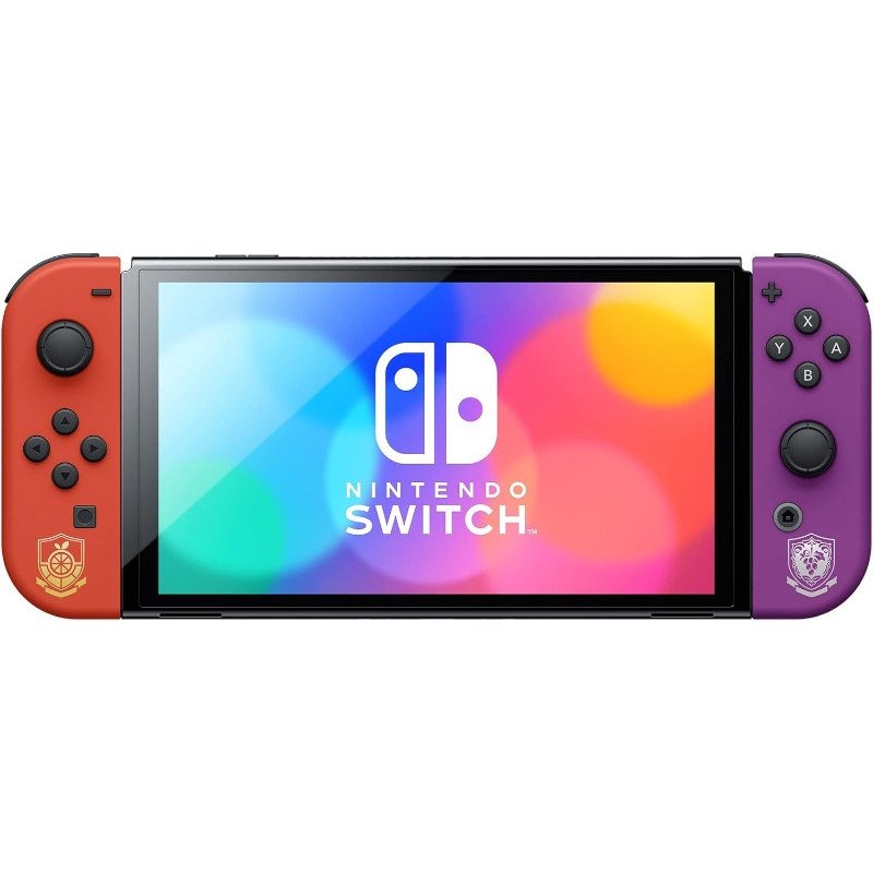 Nintendo Switch OLED Pokemon bundle Scarlet & Violeta 