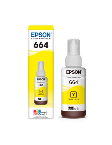 Botella de Tinta EPSON 664 Amarillo para L200, L210 y L355 