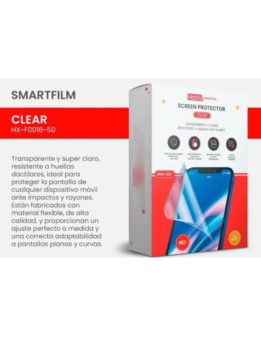 Lámina de Hydrogel Clear HAXLY