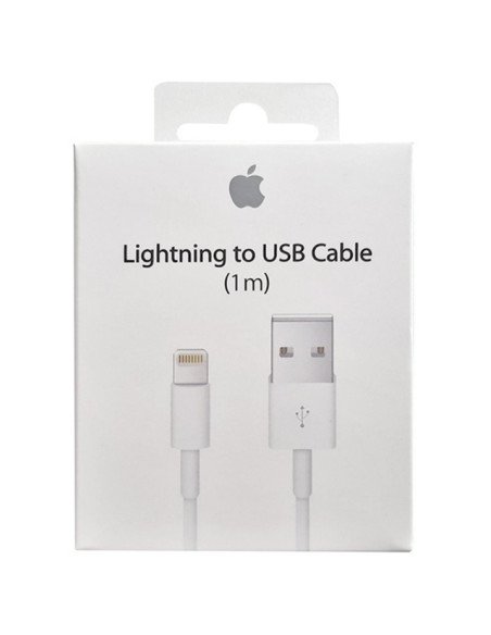 Cable USB IPHONE Lightning ORIGINAL 1Mts