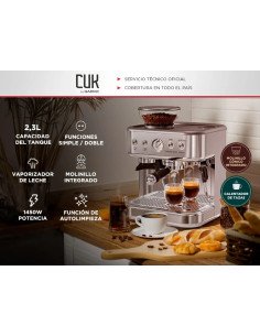 Cafetera Espresso Gadnic Con Molinillo Integrado (CAFEXP08) 2