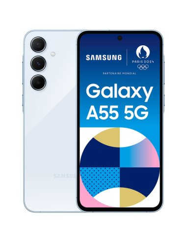 SAMSUNG A55 5G (128+8GB) Dual SIM Celeste