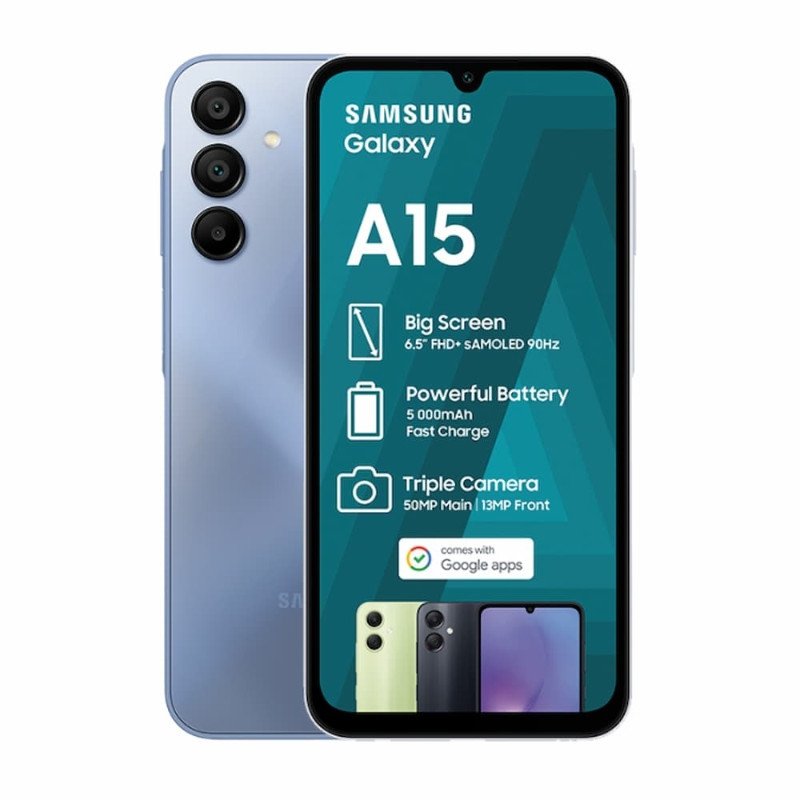 SAMSUNG A15 (128+6GB) Dual SIM Light Azul 8806095389868