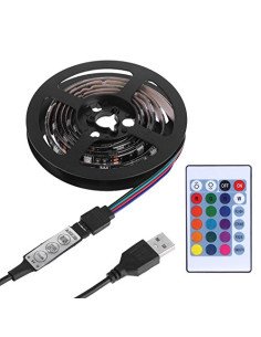 Tira Led RGB 3mts 5050 USB con control