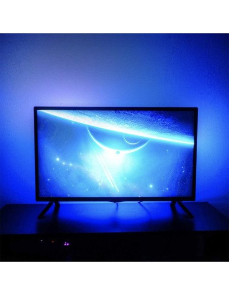 Tira Led RGB 3mts 5050 USB con control