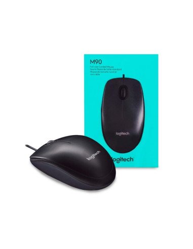 Mouse USB Logitech M90 Black