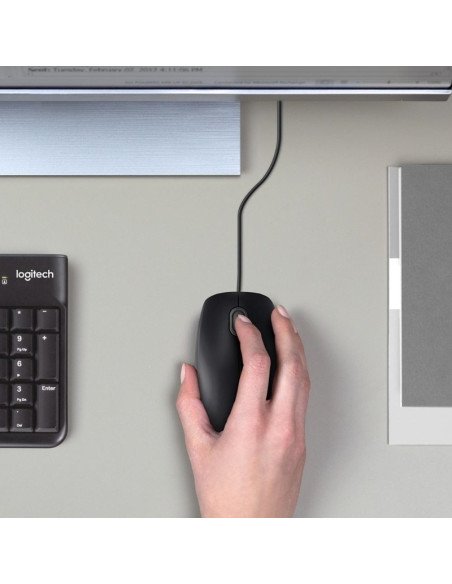 Mouse USB Logitech M90 Black