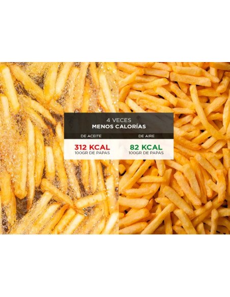 Freidora de aire Gadnic 6.5 litros 1600W (FREI0033)