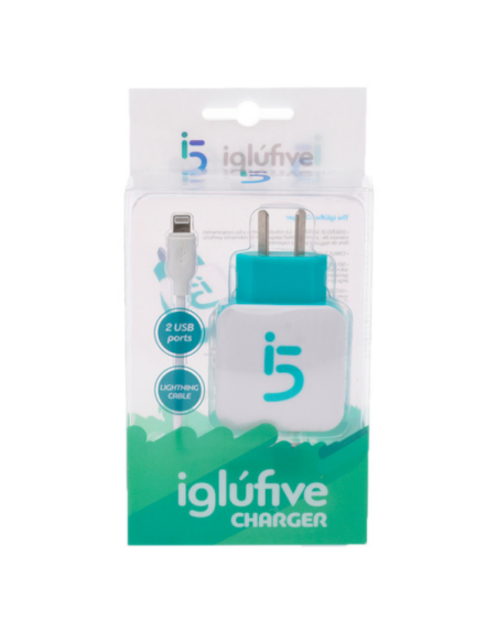 Cargador rapido Lightning Iglufive 2.1A