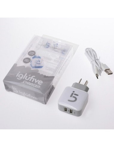 Cargador rapido Tipo C Iglufive 2.1A