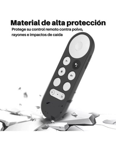 Funda silicona para control de Google Chromecast 4