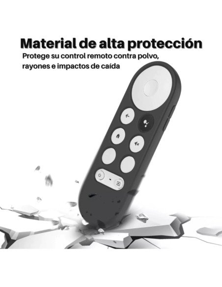 Funda silicona para control de Google Chromecast 4